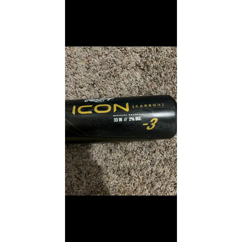 Rawlings Icon BBCOR Certified Composite 30 oz 33" (Used) Icon Bat