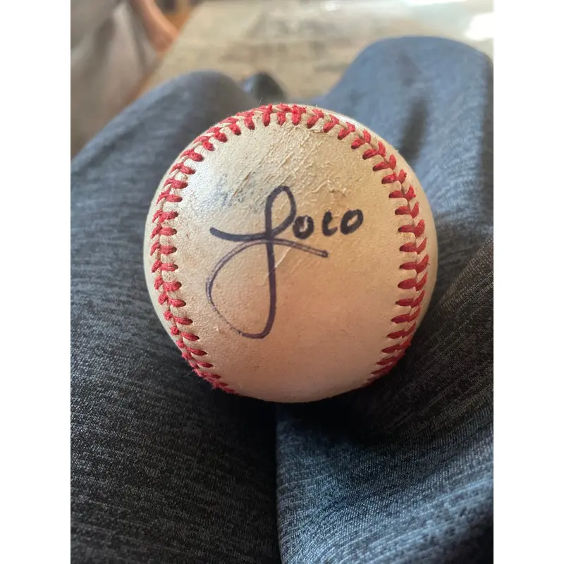 Signed Loco The Altoona Curve Mascot Baseball