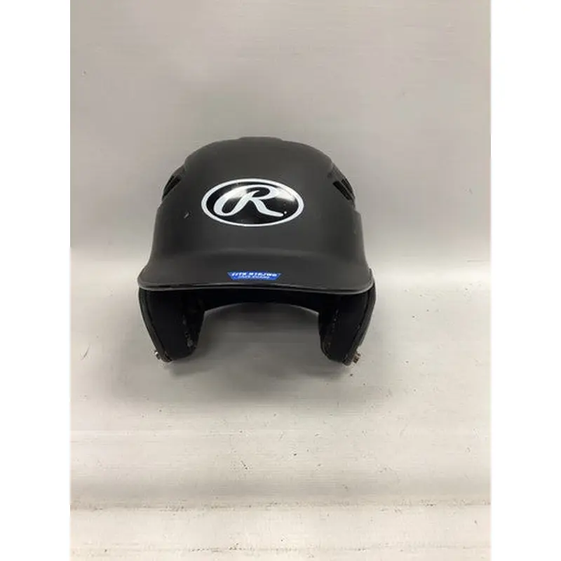 Used Rawlings HELMET Batting Helmet No Mask Black SM 11851-S000033737