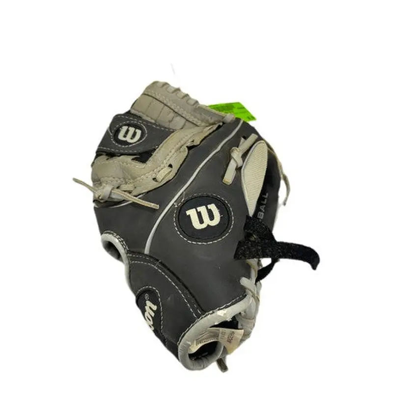 Used Wilson A0200tr10 Bb Sb Glove T-ball Grey 10" 11735-s000343234