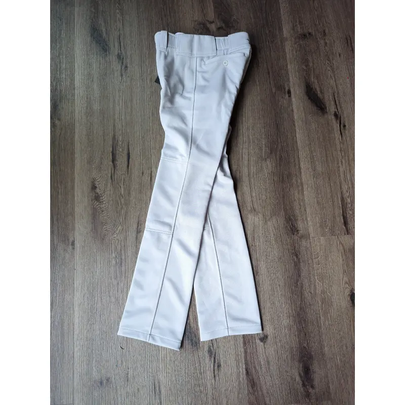 Gray 2XL Youth Mizuno Full Length Game Pants (New)