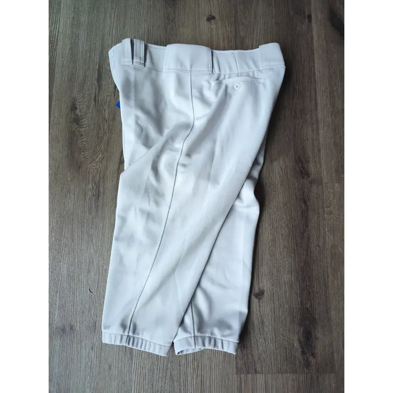 Gray Men's Short XL Adult Mizuno Game Pants (New)