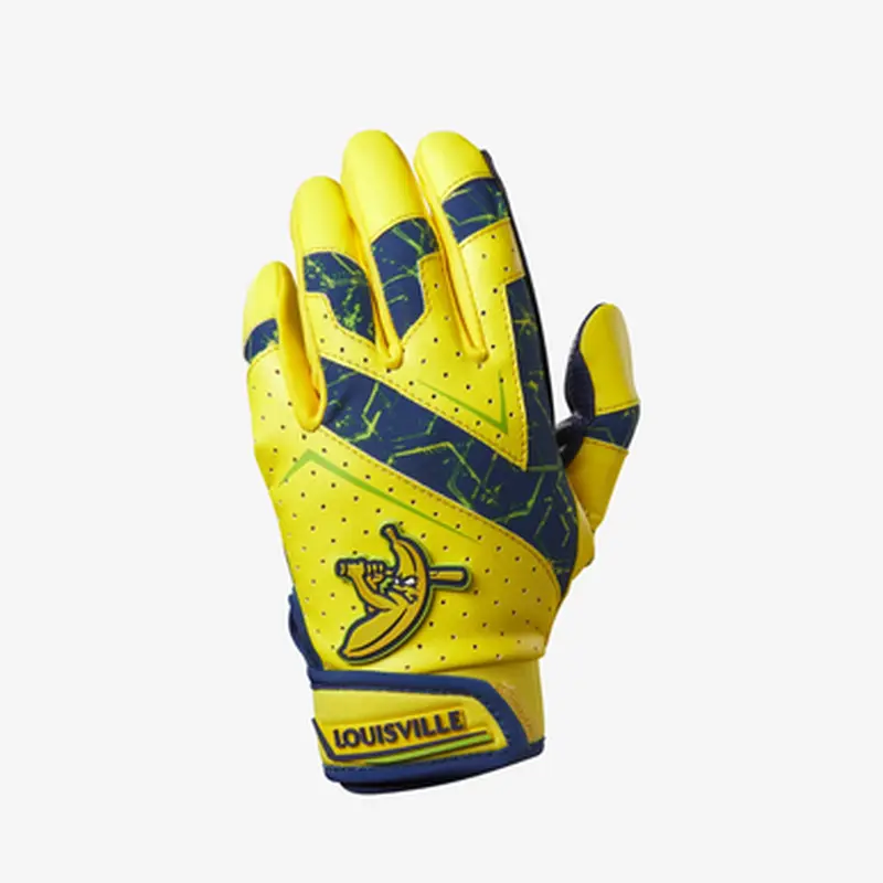 New Savannah Bananas Batting Gloves Yth Sm 11855-HBXWB5761501YS