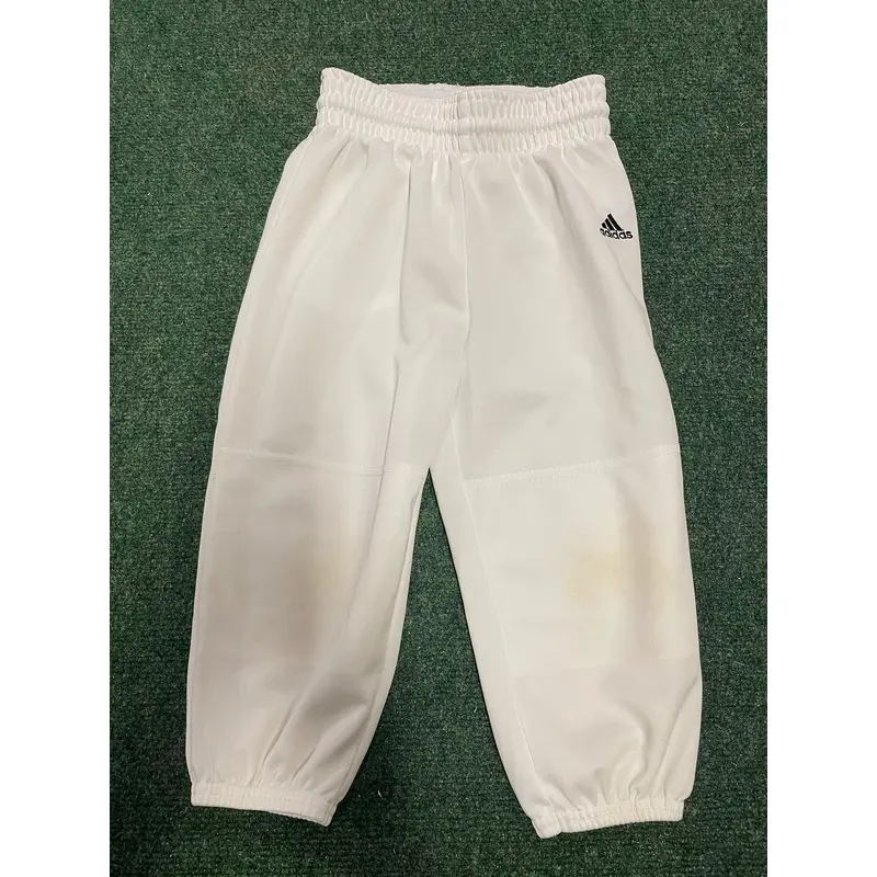 Adidas Baseball Pants Youth XS White