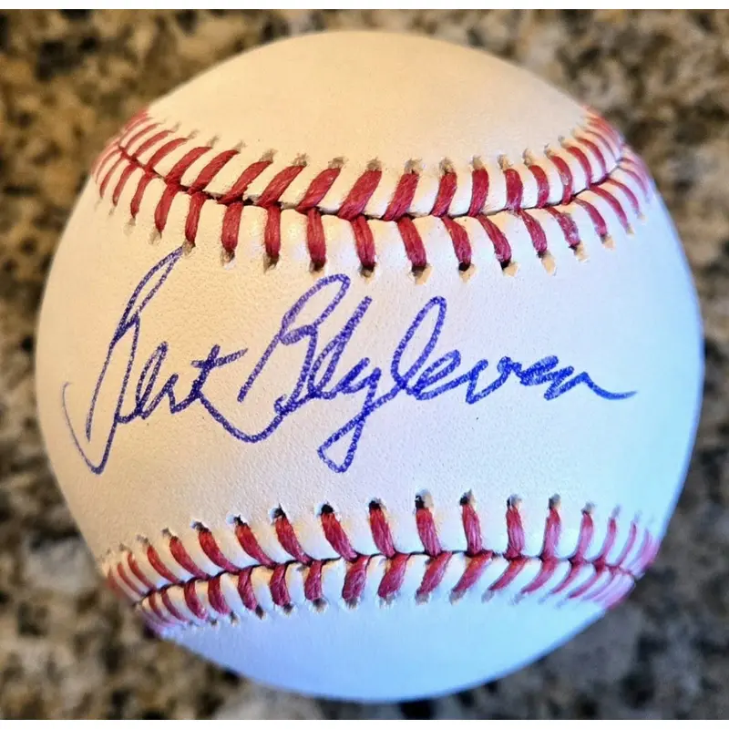 Authentic HOF Bert Blyleven Autographed Baseball