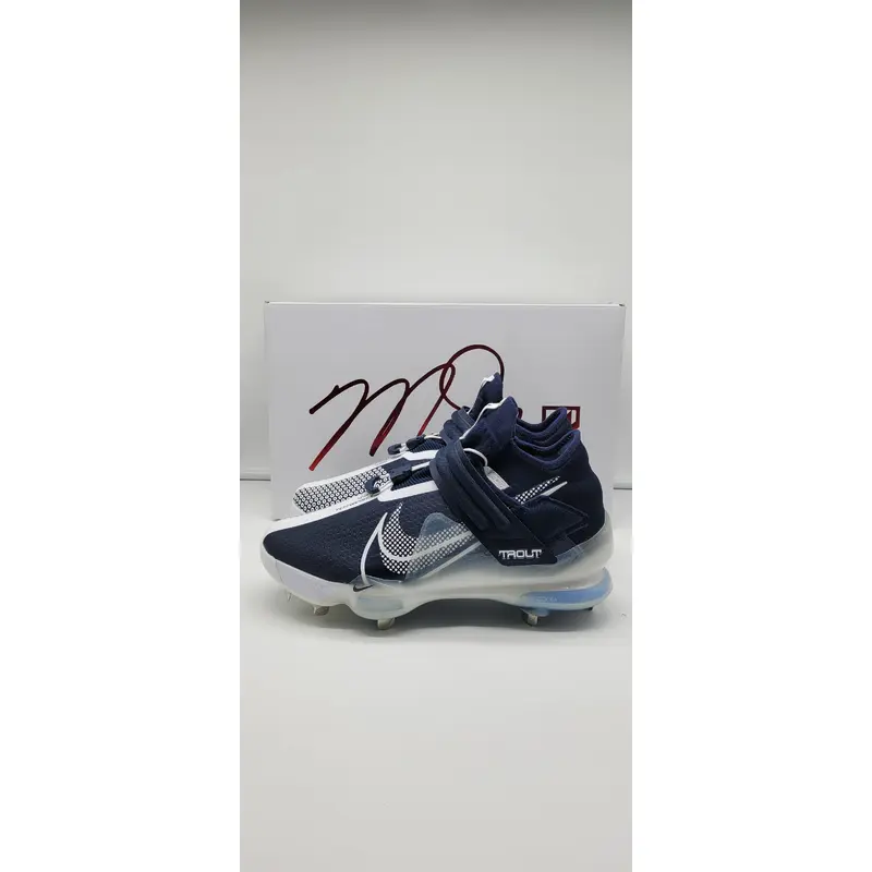 Blue New Adult Men's Size 14 Metal Nike High Top Force Zoom Trout 7