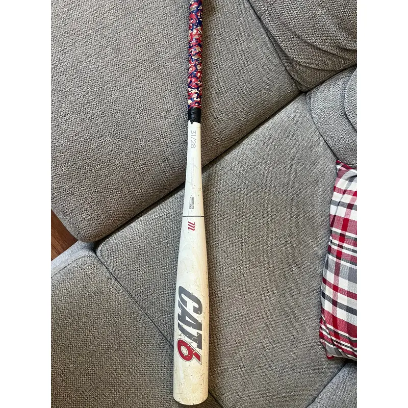 Marucci CAT6 BBCOR Certified Bat (-3) 28 oz 31" (Used)