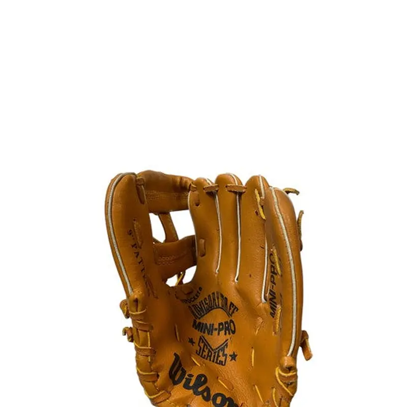 Used Wilson MINI PRO BB/SB Glove T-ball Brown 9" 11706-S000358660