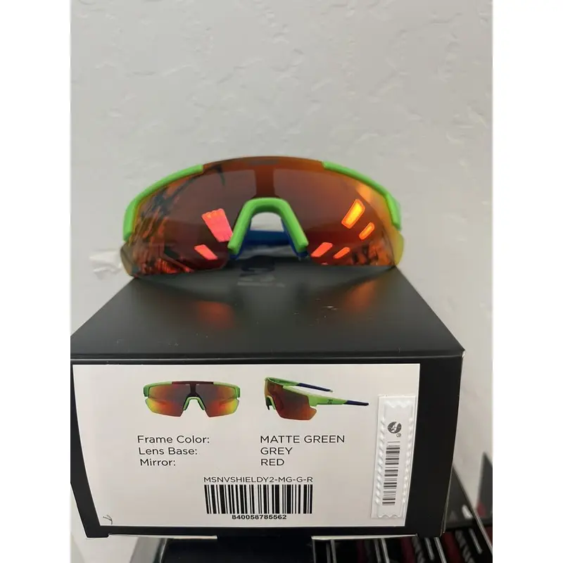 Marucci Shield 2.0 Youth On-Field Performance Sunglasses Matte Green