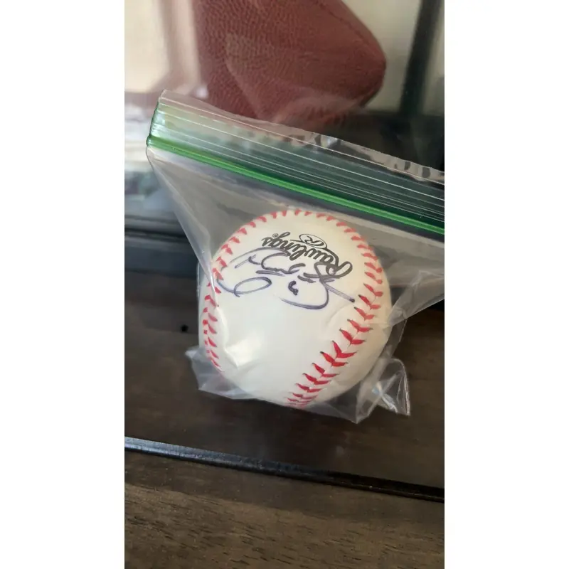 Signed Mariners Baseballs