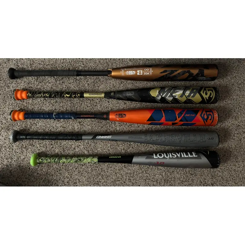 Variety of sizes Baseball Bats