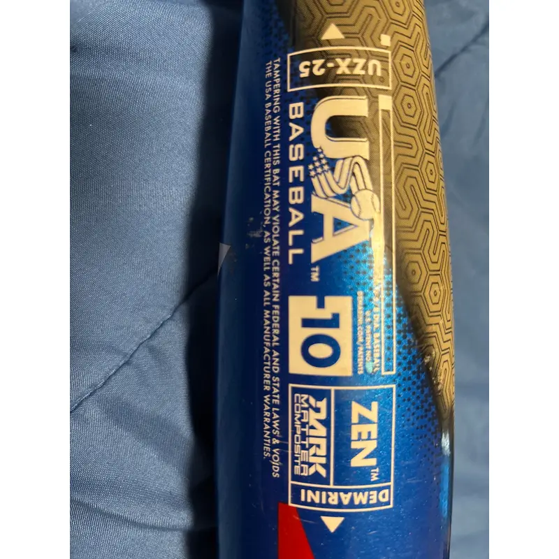 2025 DeMarini CF Zen Composite USABat Certified Bat (-10) (Used)