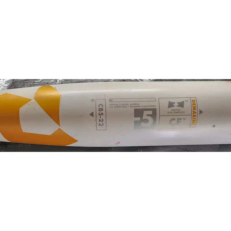 Used 2022 DeMarini CF USSSA Certified Bat (-5) Alloy 25 oz 30"