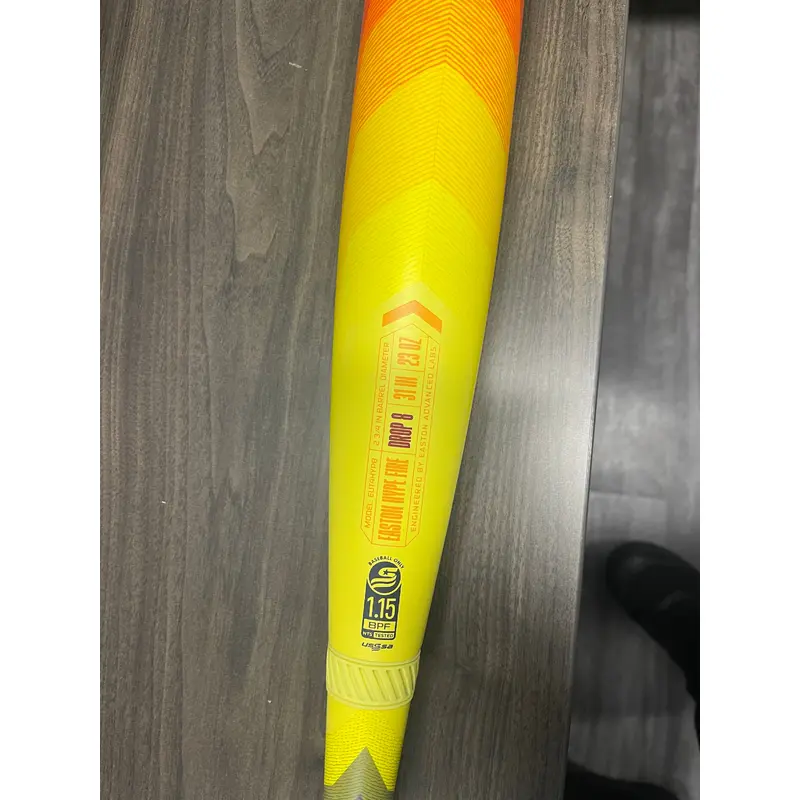 2024 Easton Hype Fire USSSA Certified Bat (-8) 23 oz 31" (New)
