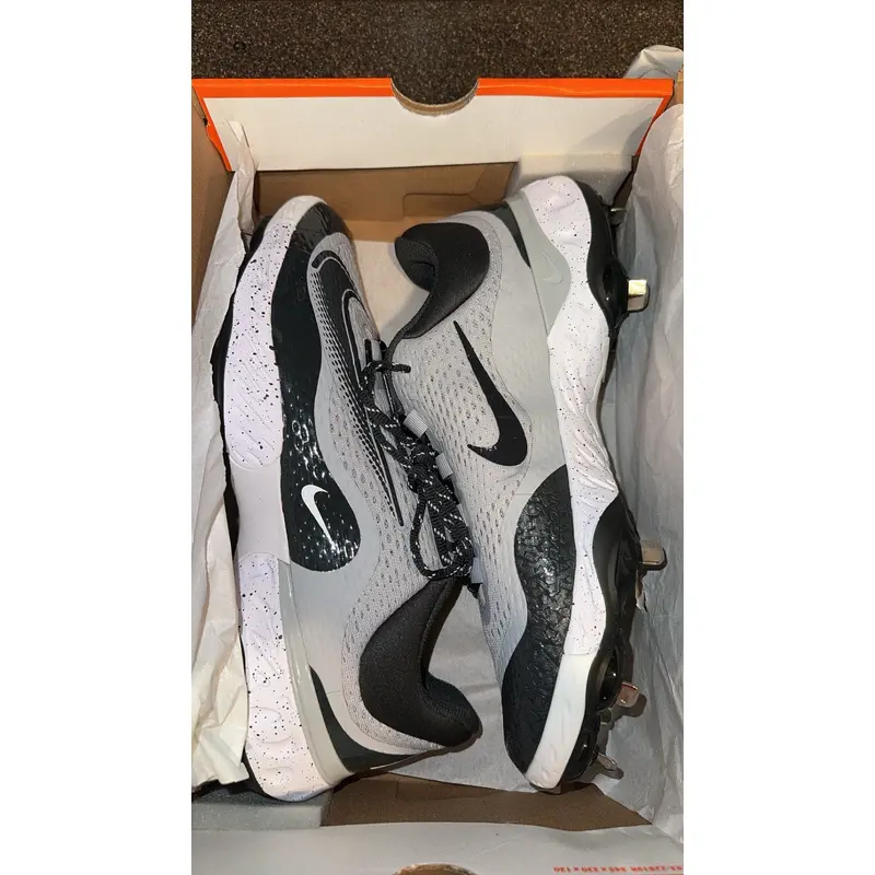Grey Nike Alpha Huarache Elite 4 Sz11