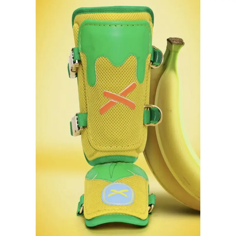 Yellow Senior and Shin Guard (Used)