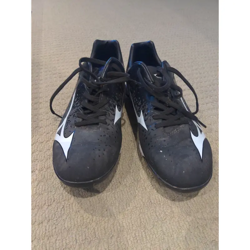 Baseball Black Men's Size M 7.5 (W 8.5) Mizuno Molded Cleats (Used)