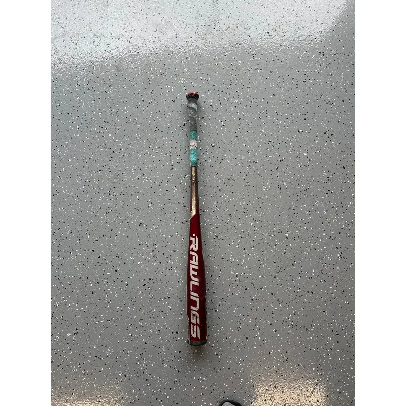 Used 2017 Rawlings BBCOR Certified Alloy 30 oz 33" Velo Bat