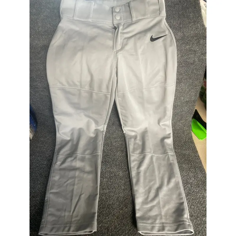 Grey Nike baseball pants