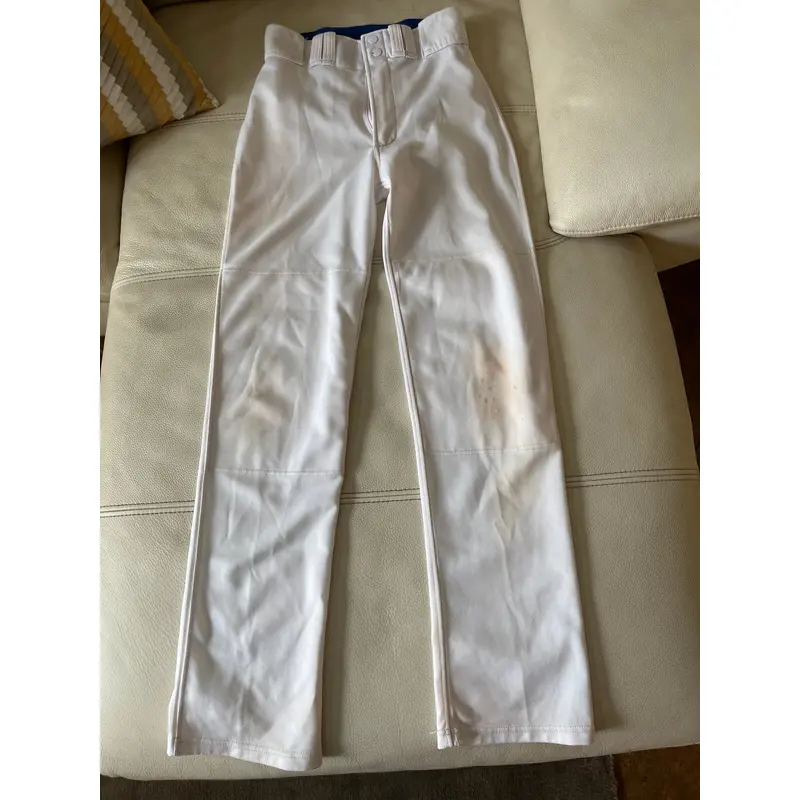 White Adult Men's Used Small Mizuno Game Pants