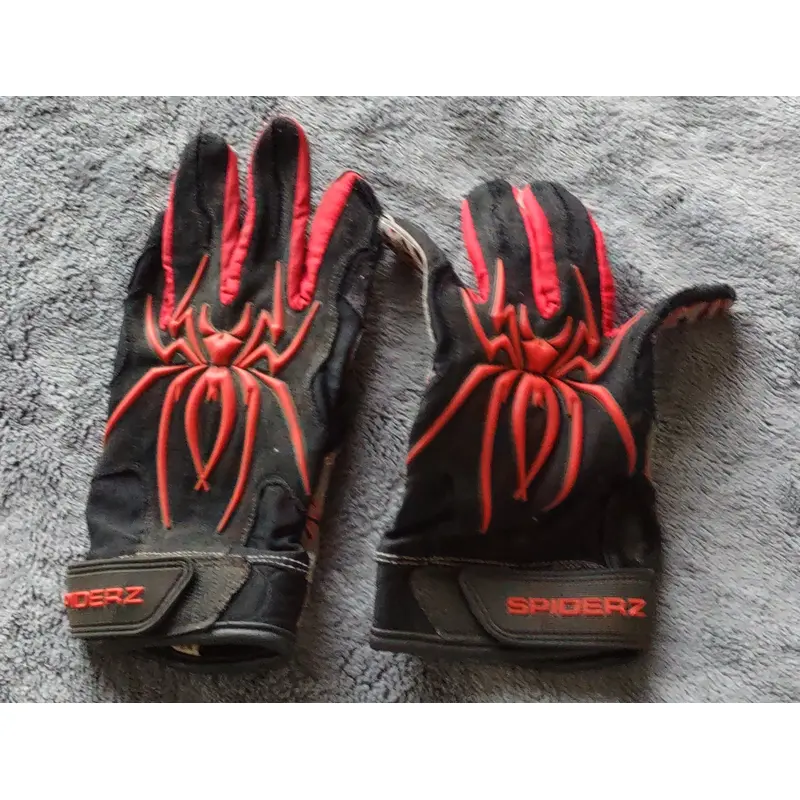 Spider black Batting Gloves size large