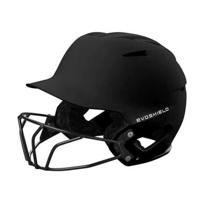 New Evoshield XVT 2.0 Matte Batting Helmet w/Facemask Black L/X 11506-WILWB5725701LX