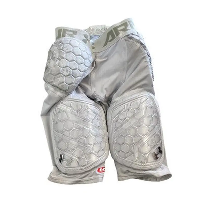 Used Under Armour YOUTH PADDED SHORTS FB Girdles White MD 11760-S000080576