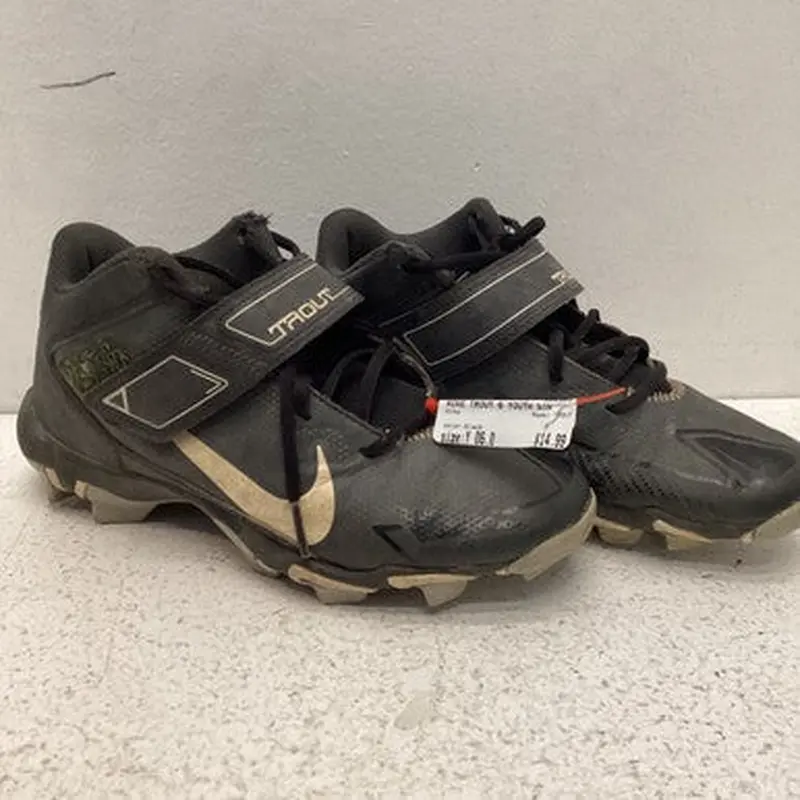 Used Nike TROUT BB/SB Cleats Black Youth 06.0 11443-S000194238