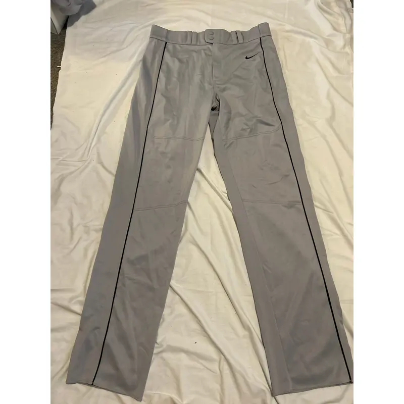 Gray New Large Nike Vapor Unhemmed Pants