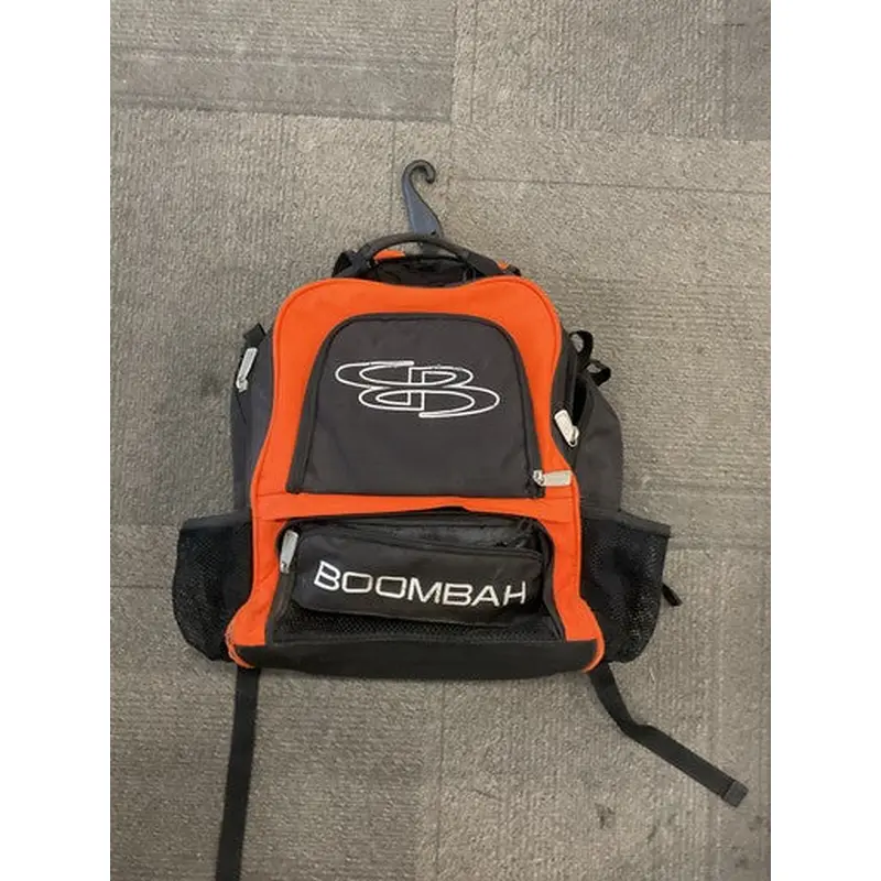 Used BoomBah 4 BAT BACKPACK BB/SB Player Backpack Orange 11614-S000219699