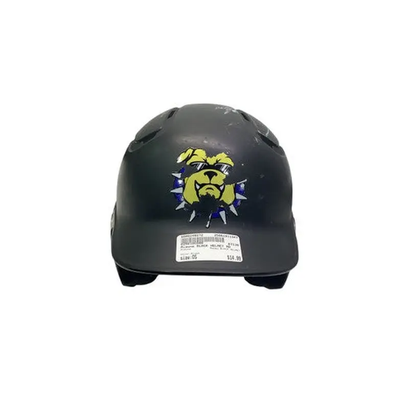 Used Mizuno BLACK HELMET Batting Helmet No Mask Black One Size 11347-S000249272