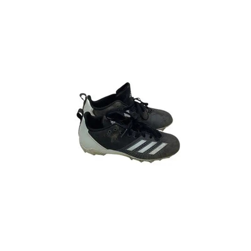 Used Adidas 3 BLACK STRIPE BB CLEATS BB/SB Cleats Black Junior 04 11347-S000247182