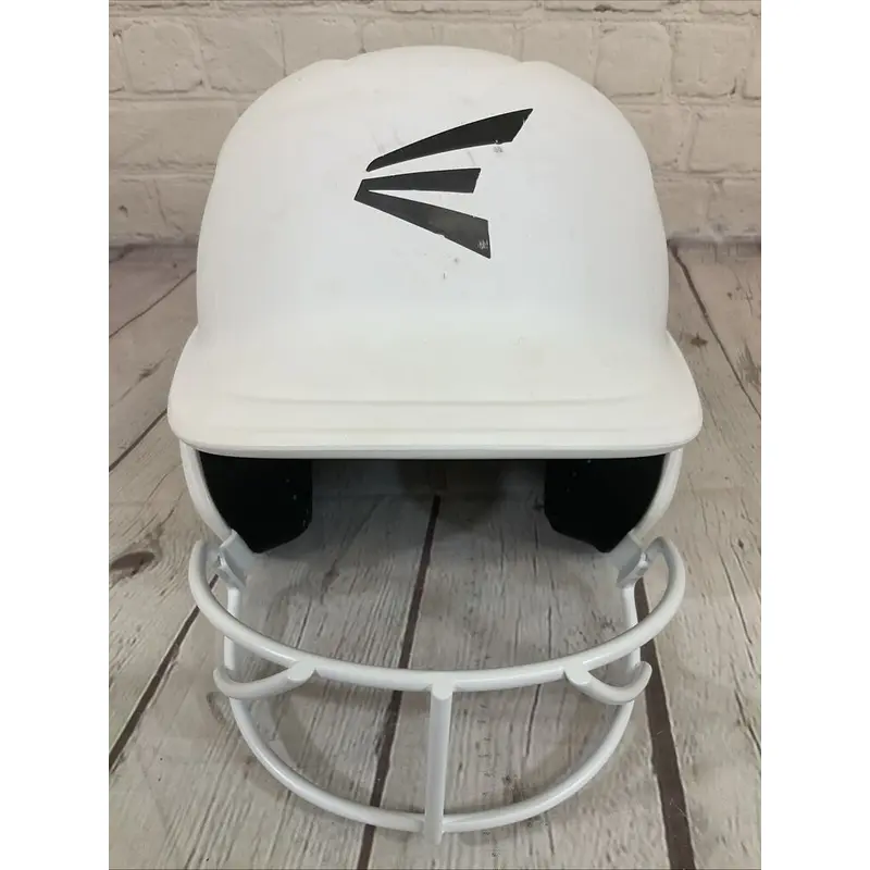 Easton Ghost Baseball Helmet with Mask Junior Fit 6 1/4 - 6 7/8 White Matte