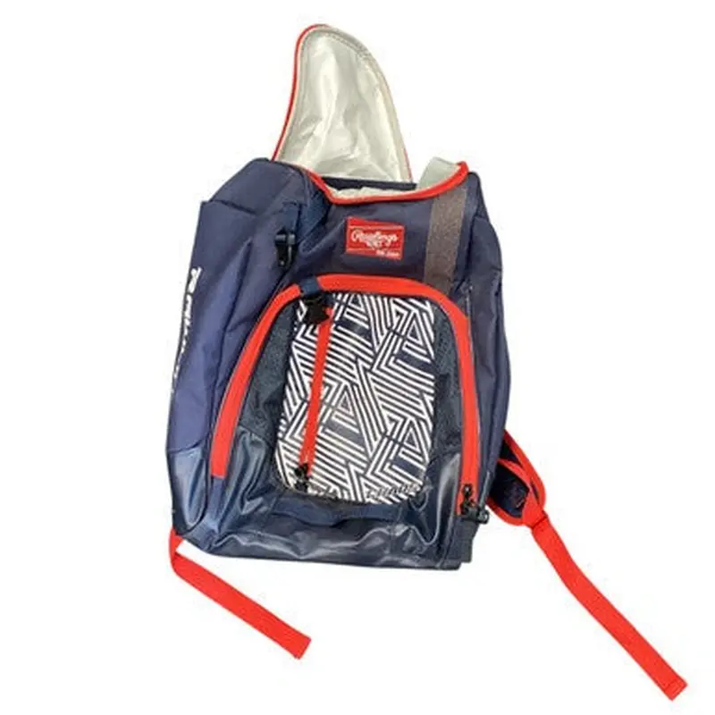 Used Rawlings BACKPACK BB/SB Player Backpack Navy Blue 11479-S000399161