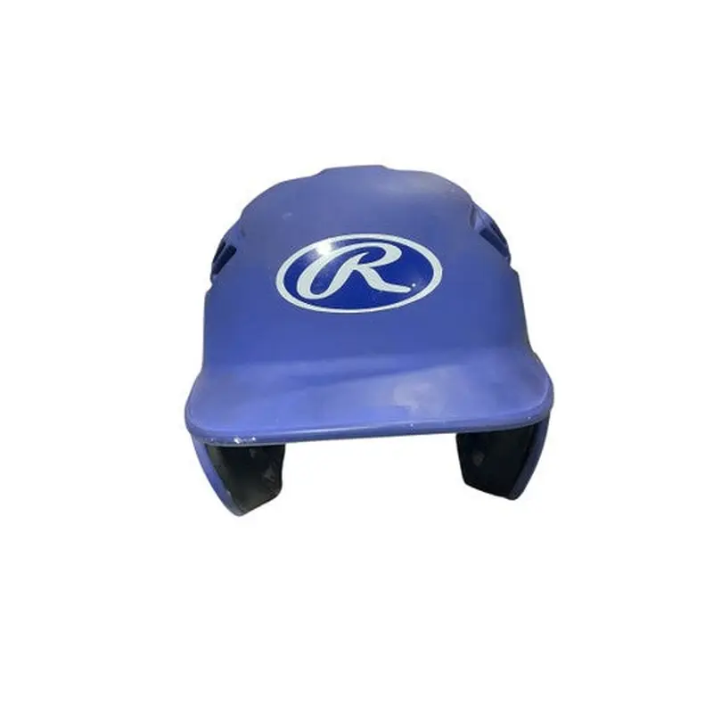 Used Rawlings BASEBALL Batting Helmet No Mask Navy Blue One Size 11834-S000039074