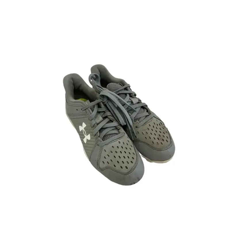 Used Under Armour LEADOFF BB/SB Cleats Grey Junior 03 11692-S000140409