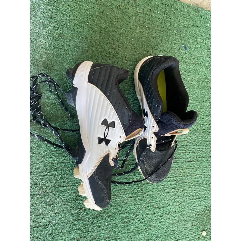 White Unisex Molded Cleats Under Armour Cleats