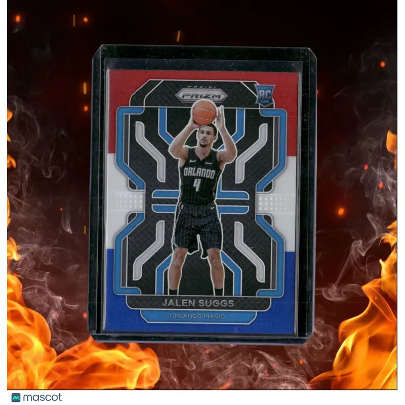 2021-22 Panini Prizm Jalen Suggs Red White & Blue Prizm Rookie #314