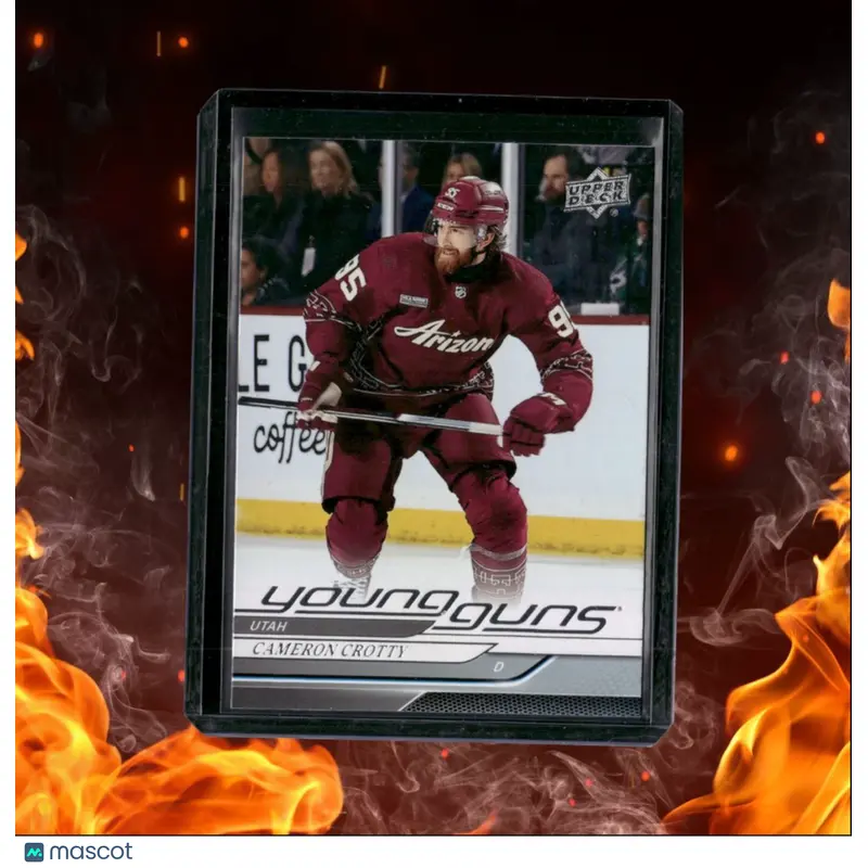 2024-25 Upper Deck Cameron Crotty Young Guns Rookie #238