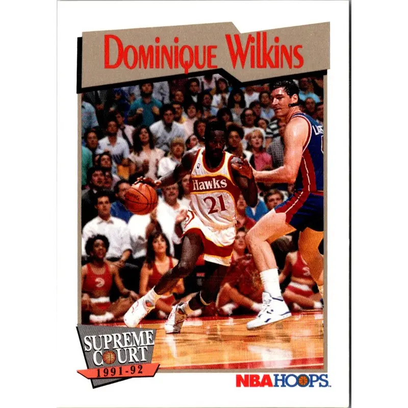 1991 Hoops Dominique Wilkins #449