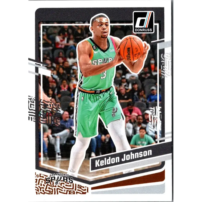 2023 Donruss Keldon Johnson #50