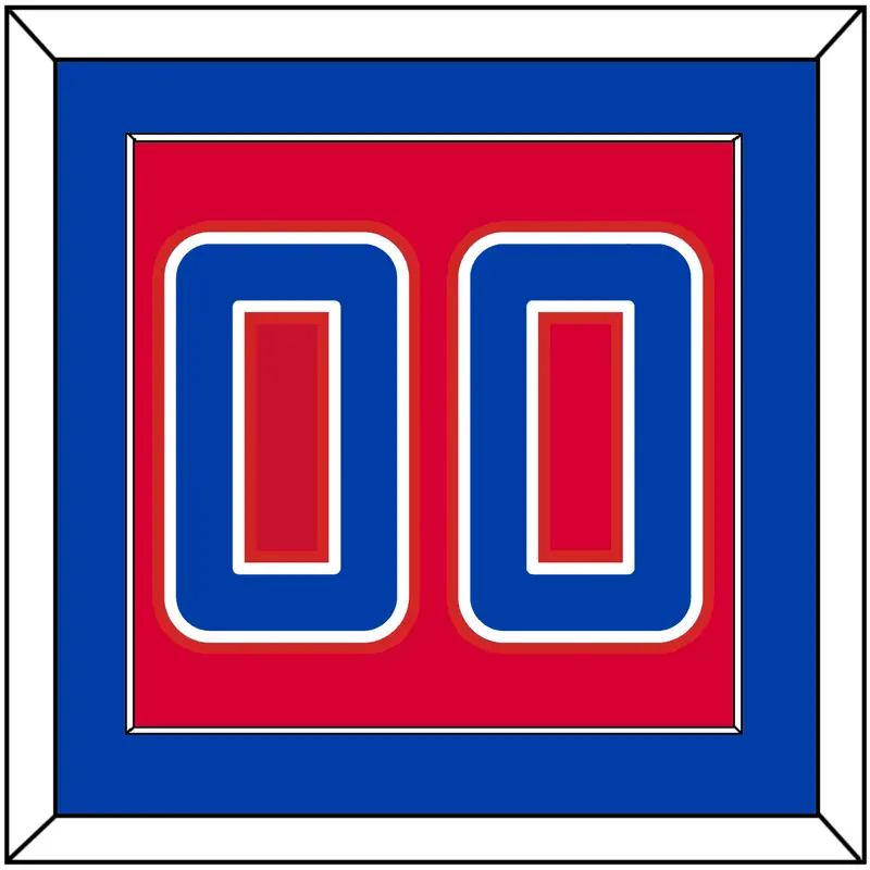 Los Angeles Number - Road Red (2013-2015) - Single Mat 2