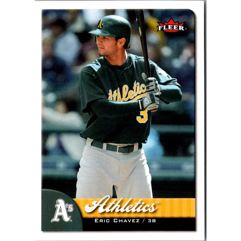 2007 Fleer Eric Chavez #114A