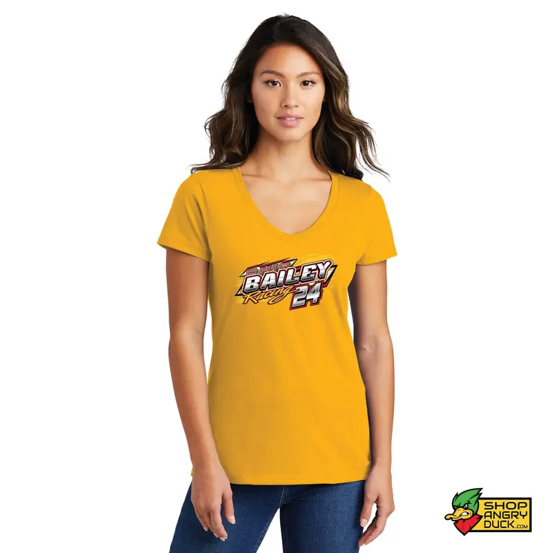 Chip Bailey Racing Ladies V-Neck T-Shirt
