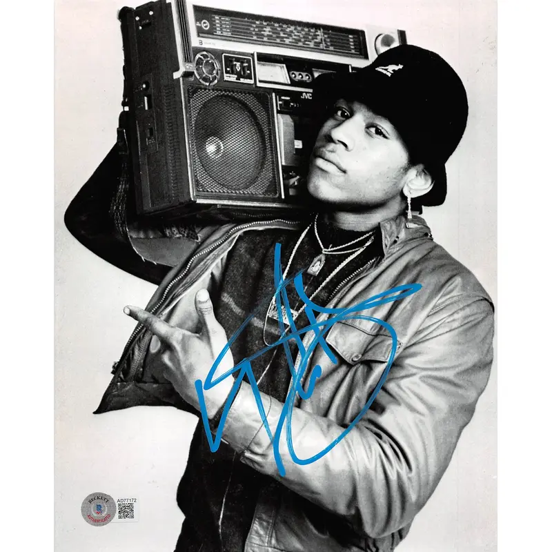 L.L. Cool J Rapper Authentic Signed 8x10 Photo Autographed BAS #AD77172
