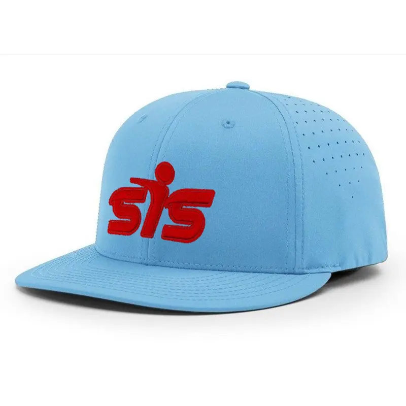 Smash It Sports CA i8503 Performance Hat - New Logo - Carolina/Red