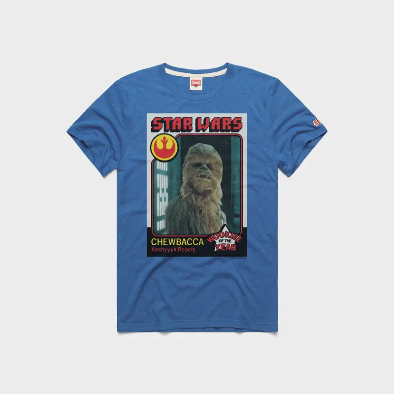 Star Wars Chewbacca Wookie Of The Year Card