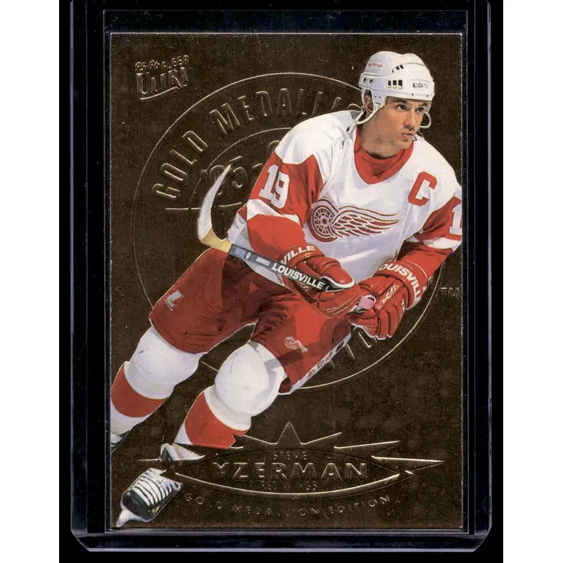 1995-96 Fleer Ultra - Gold Medallion Edition - Steve Yzerman #51