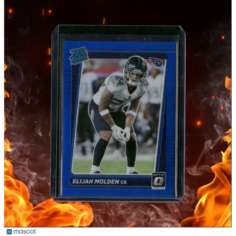 2021 Donruss Optic Elijah Molden Blue Holo Rated Rookie 086/179 #300