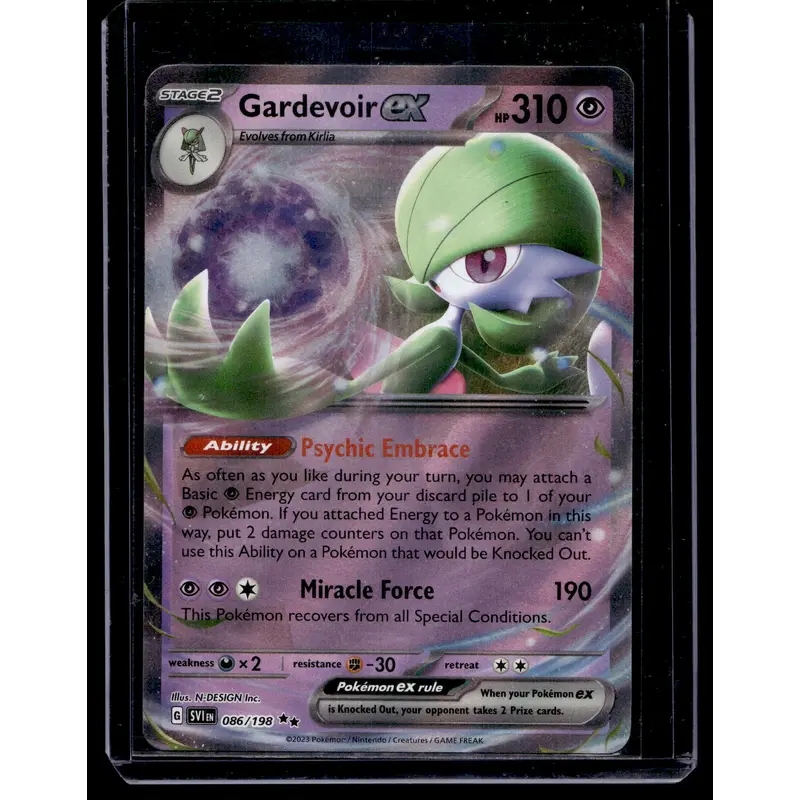 2023 Pokemon Scarlet & Violet - Scarlet & Violet - Gardevoir ex #086